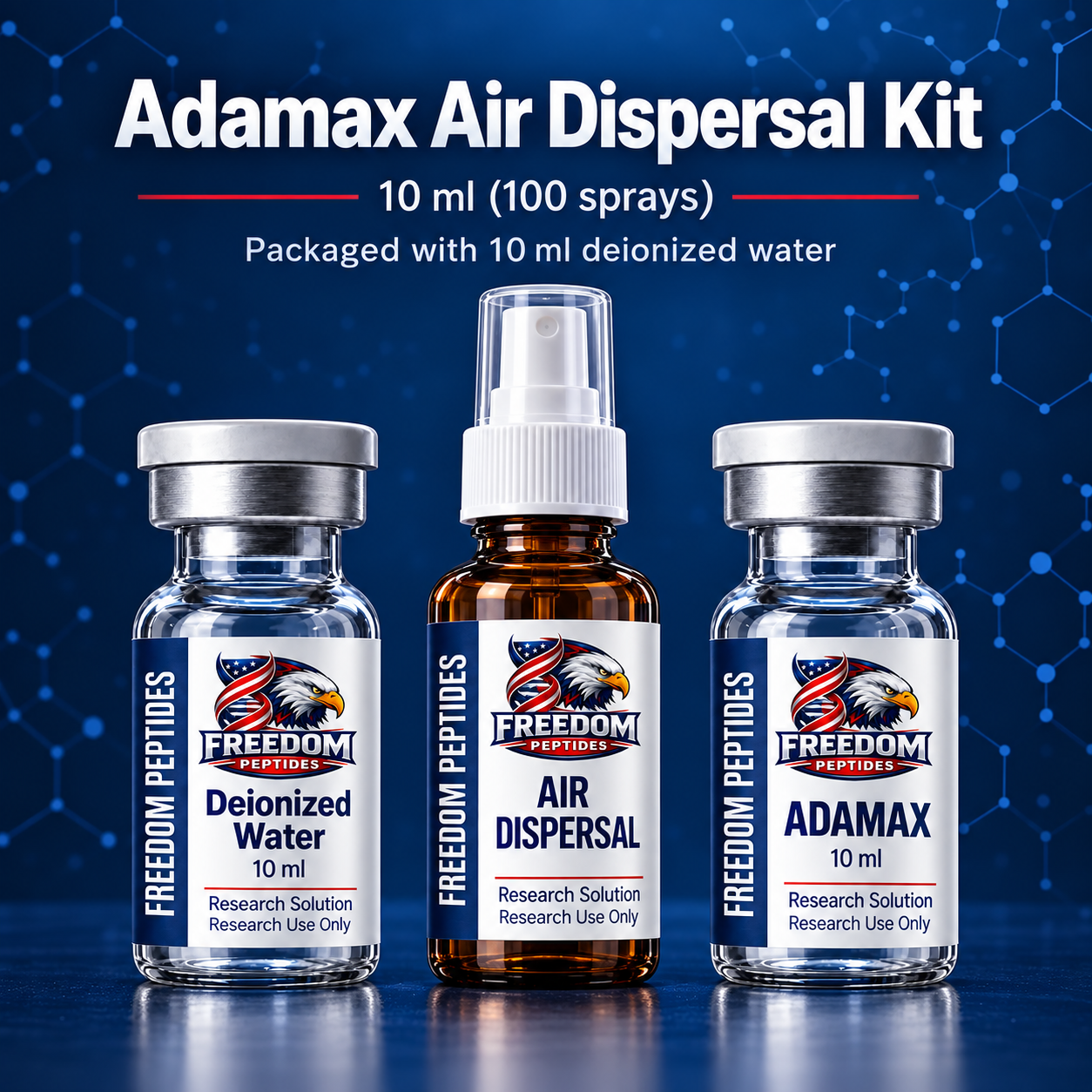 Adamax Air Dispersal Kit – Freedom Peptides