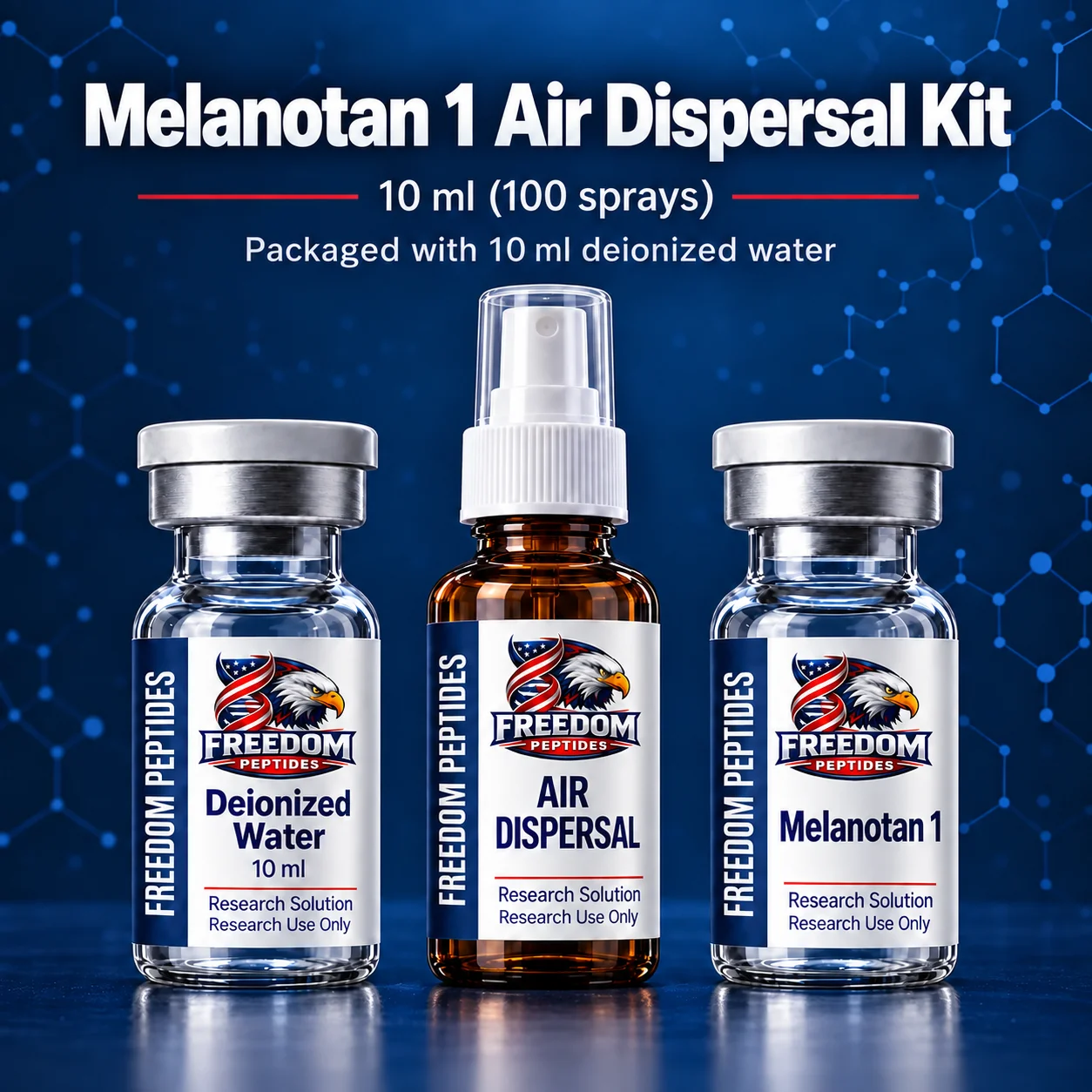 Melanotan 1 Air Dispersal Kit – Freedom Peptides