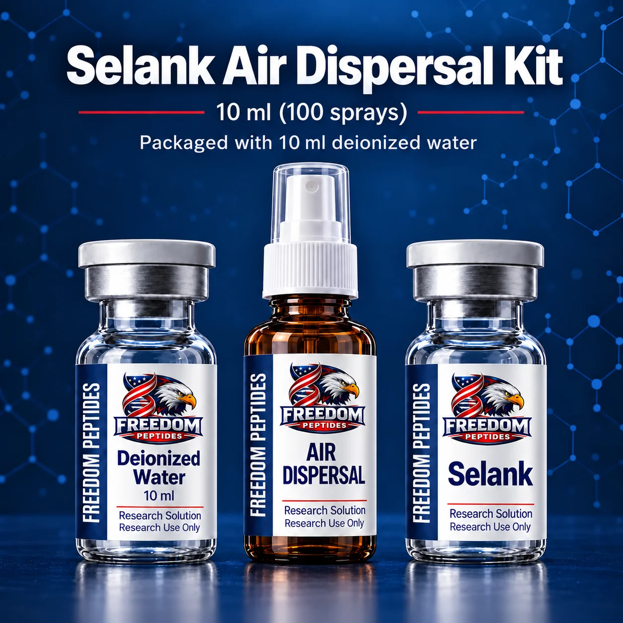 Selank Air Dispersal Kit – Freedom Peptides