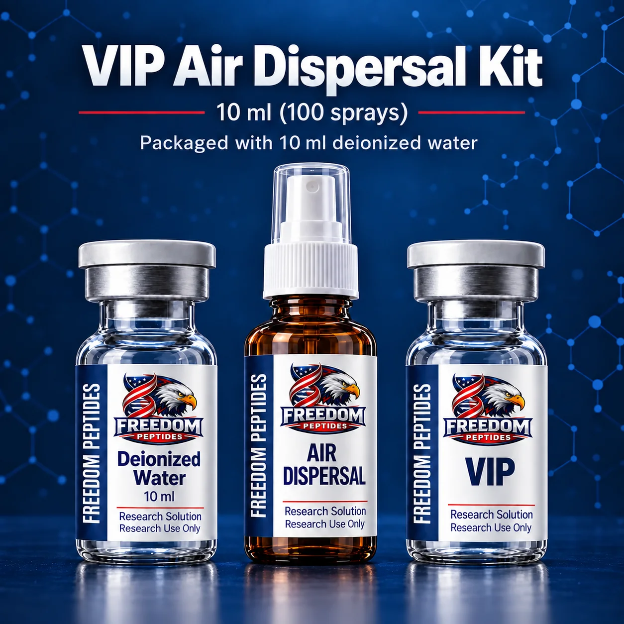 VIP Air Dispersal Kit – Freedom Peptides