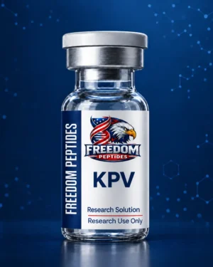 KPV research solution vial – Freedom Peptides