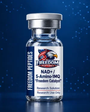 Freedom Catalyst NAD+ + 5-Amino-1MQ research solution – Freedom Peptides