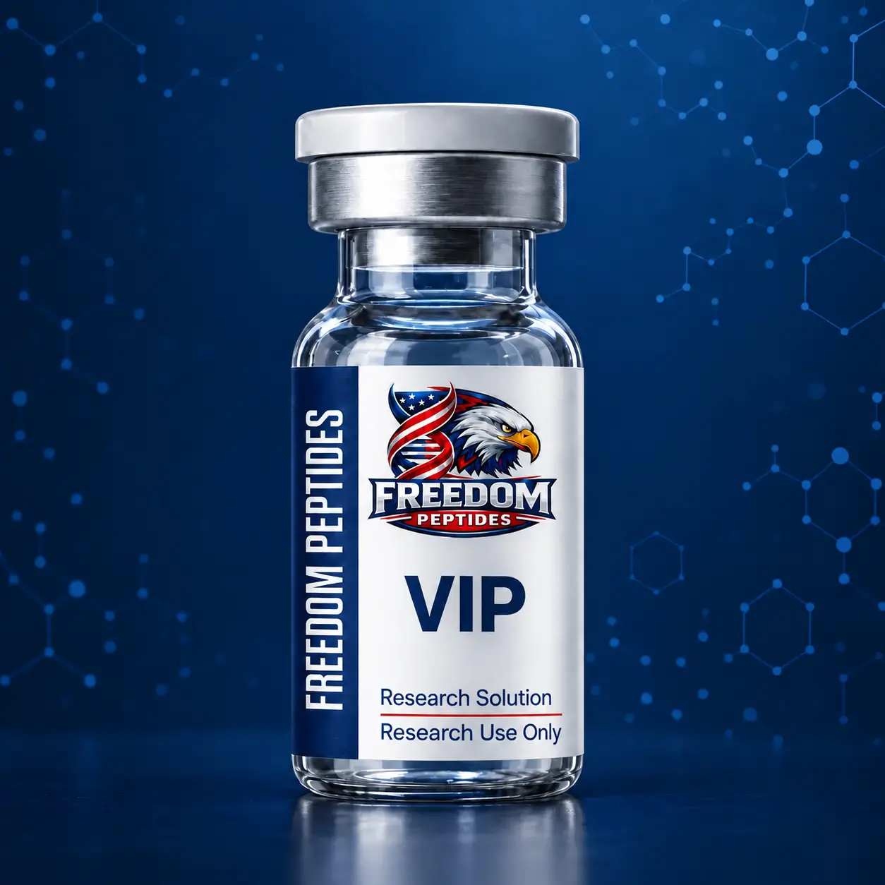 VIP research solution vial – Freedom Peptides