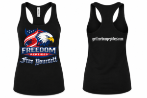 Freedom "Free Yourself" Women's Racerback Tank