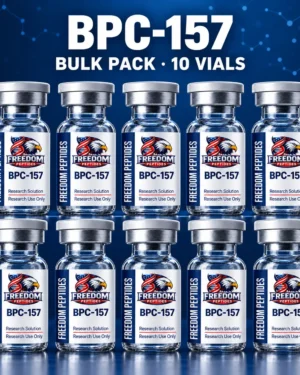 Bulk Pack BPC-157 research vials – Freedom Peptides