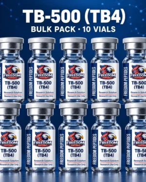 Bulk Pack TB-500 research vials – Freedom Peptides